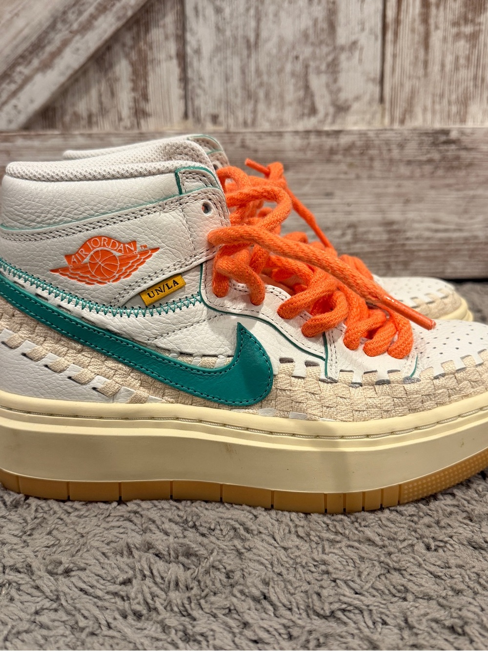 Jordan 1 Elevate High SP Union LA Bephies Beauty Supply Summer of 96’